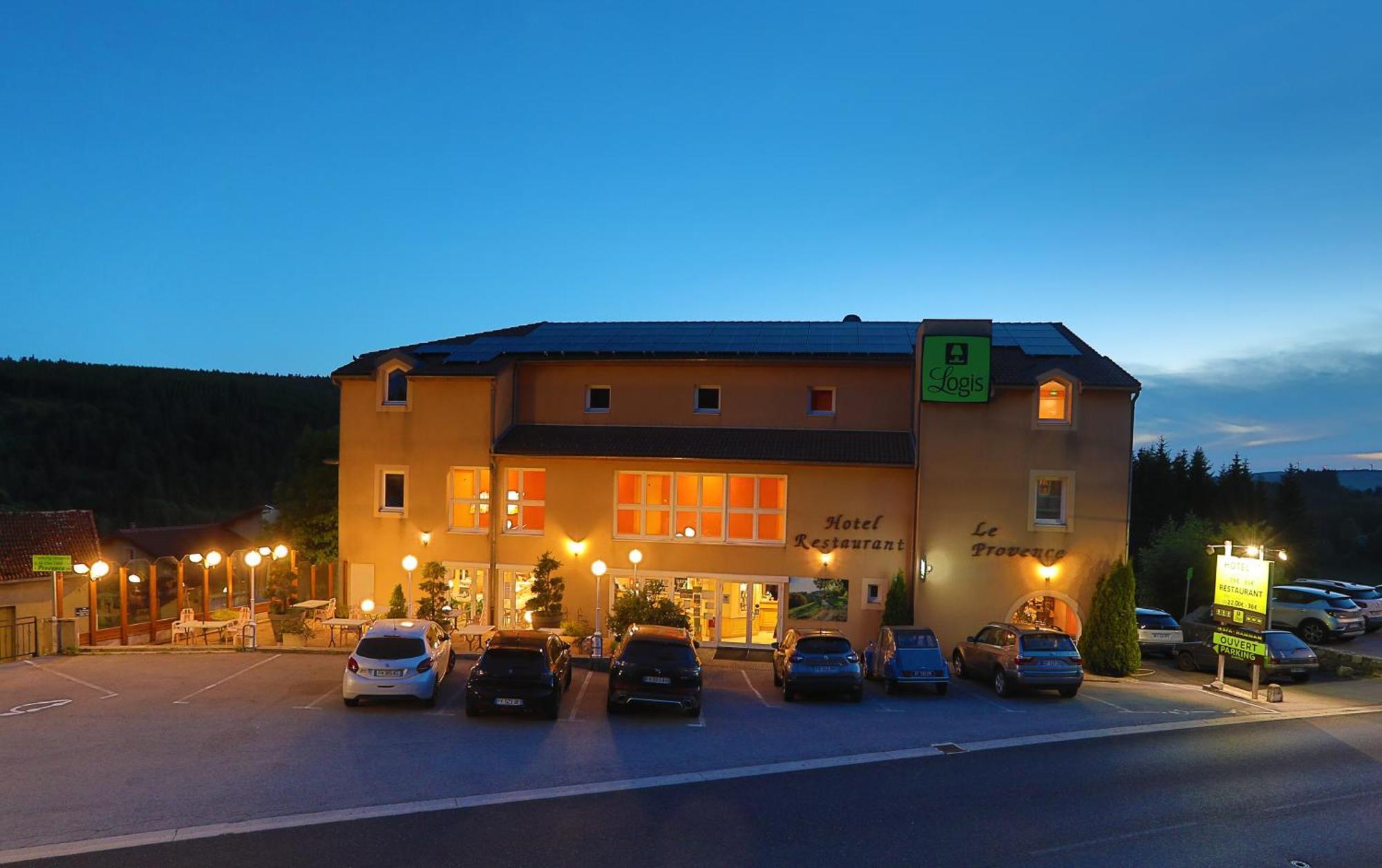 Logis Hotel Spa Restaurant Le Provence Lanarce ภายนอก รูปภาพ