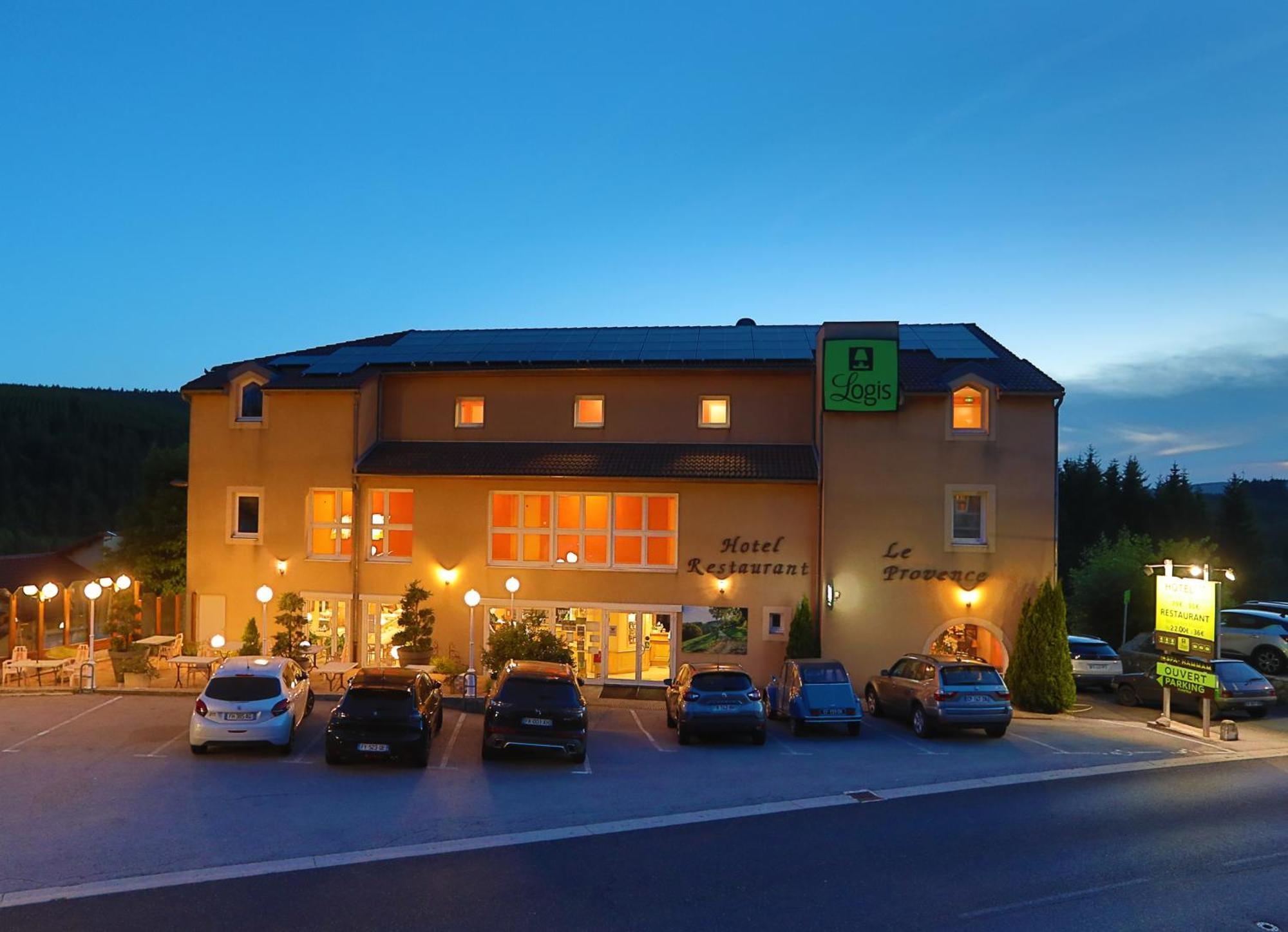 Logis Hotel Spa Restaurant Le Provence Lanarce ภายนอก รูปภาพ