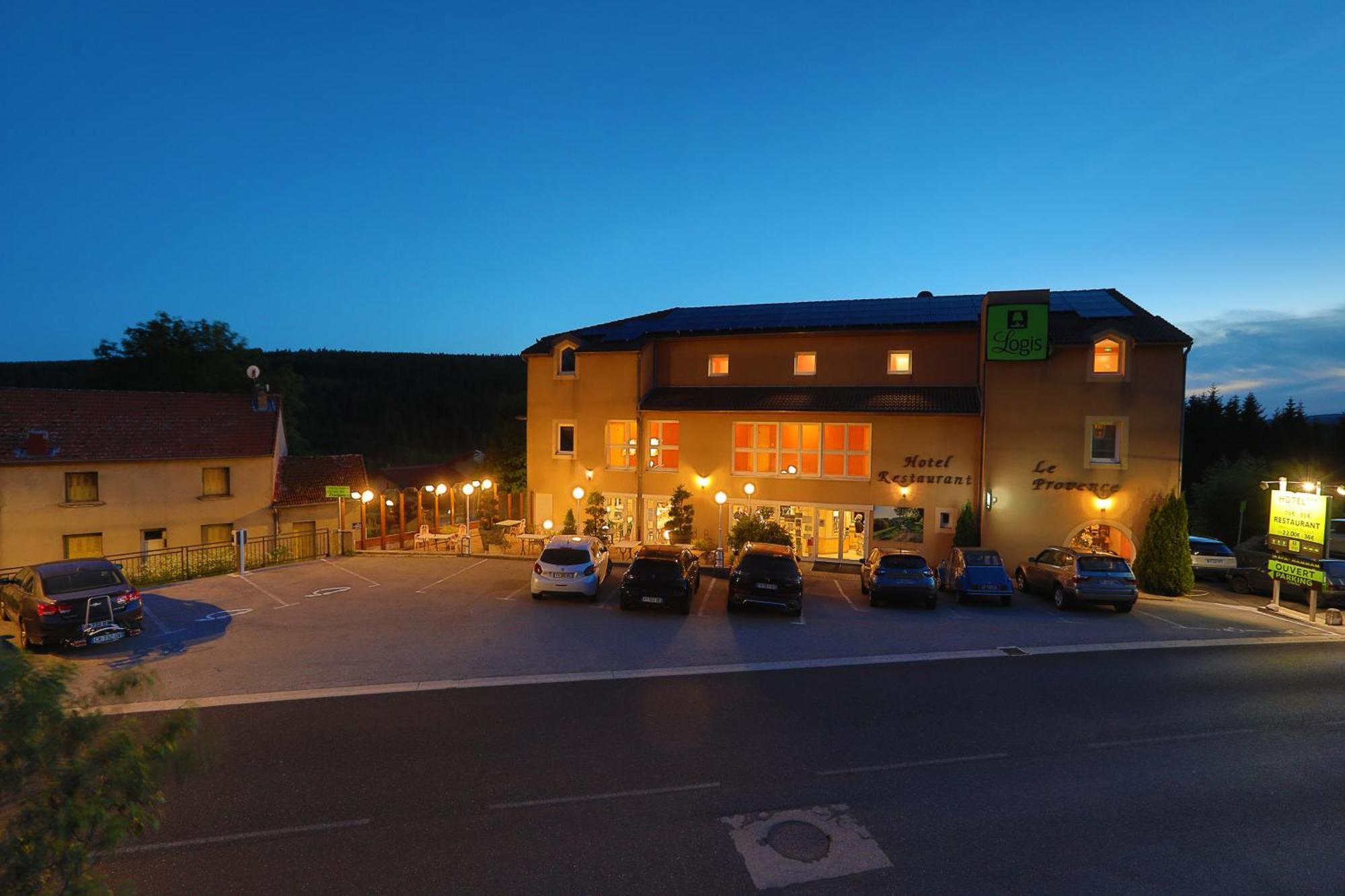 Logis Hotel Spa Restaurant Le Provence Lanarce ภายนอก รูปภาพ