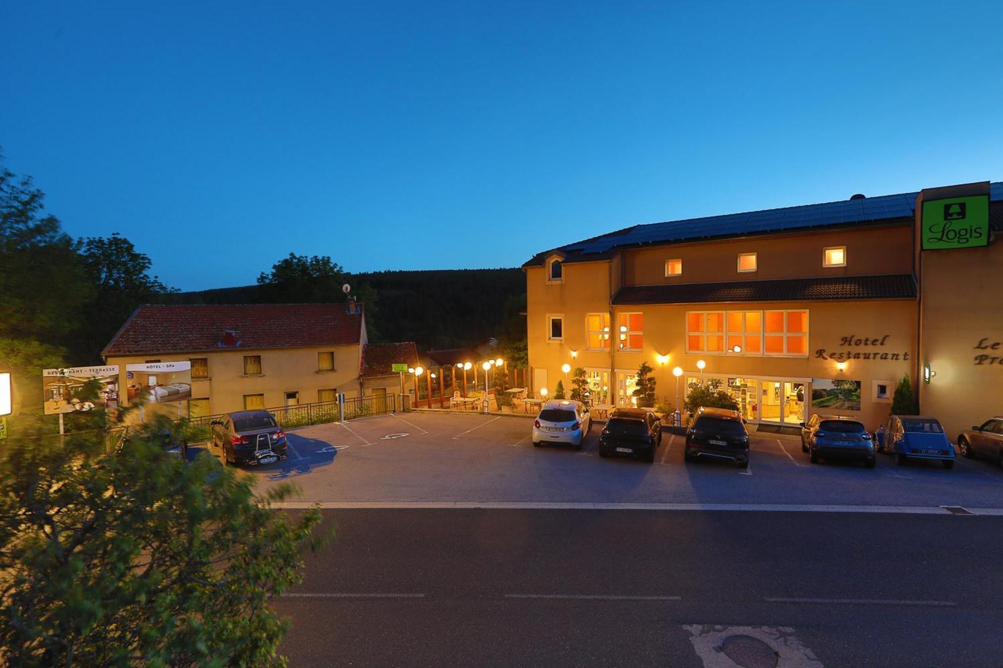 Logis Hotel Spa Restaurant Le Provence Lanarce ภายนอก รูปภาพ
